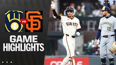 2025.04.24 샌프란시스코 vs 밀워키 샌프란시스코 vs 밀워키