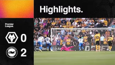 브라이튼 & 호브 앨비언 2 - 0 울버햄프턴 원더러스 FC 브라이튼 vs 울버햄프턴 하이라이트 이미지
